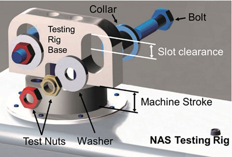 Four Column Automotive Vibration Testing table